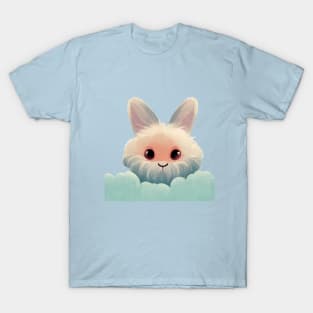 Fluffy bunny in the clouds T-Shirt